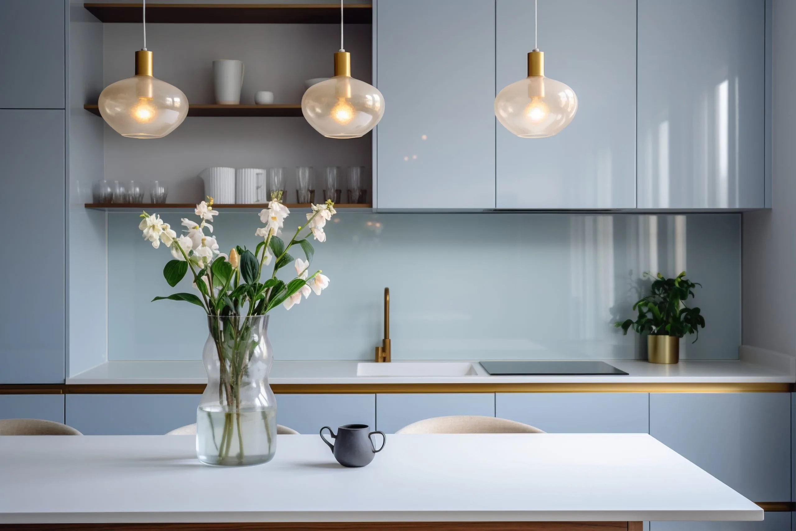 Credence miroir sur mesure