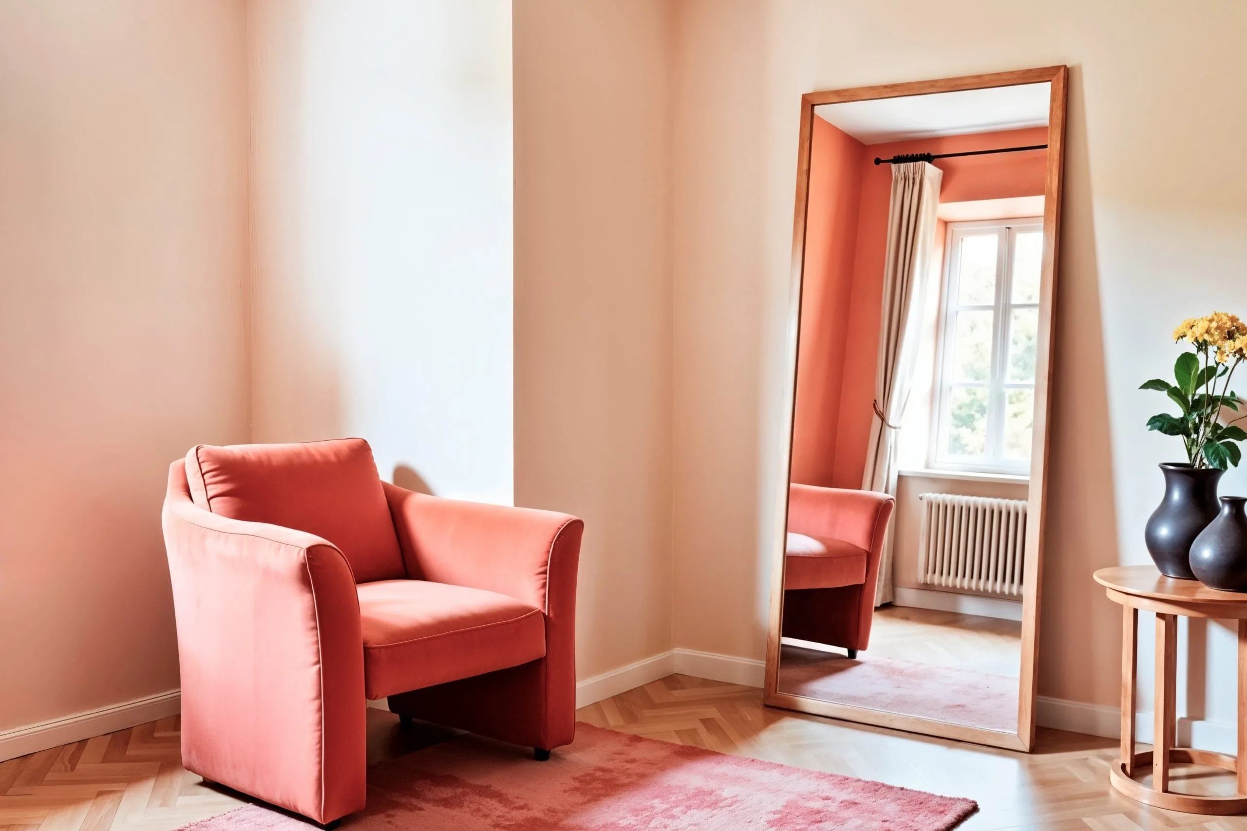 Encadrement de miroir sur mesure