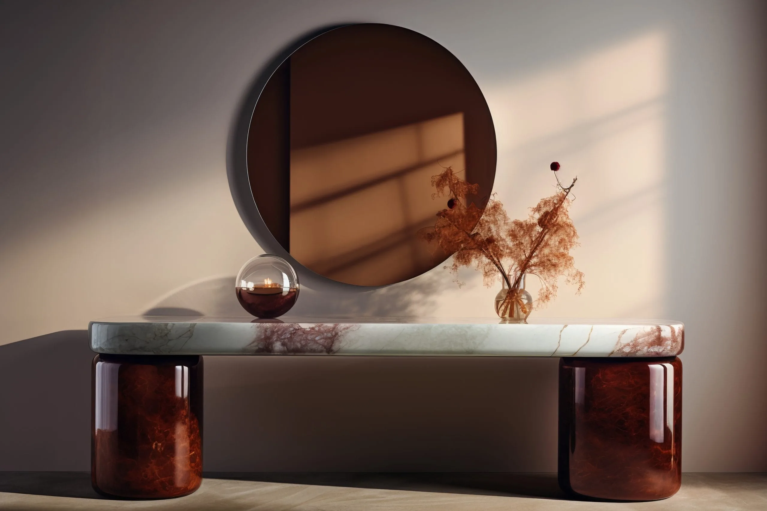 Miroir teinte