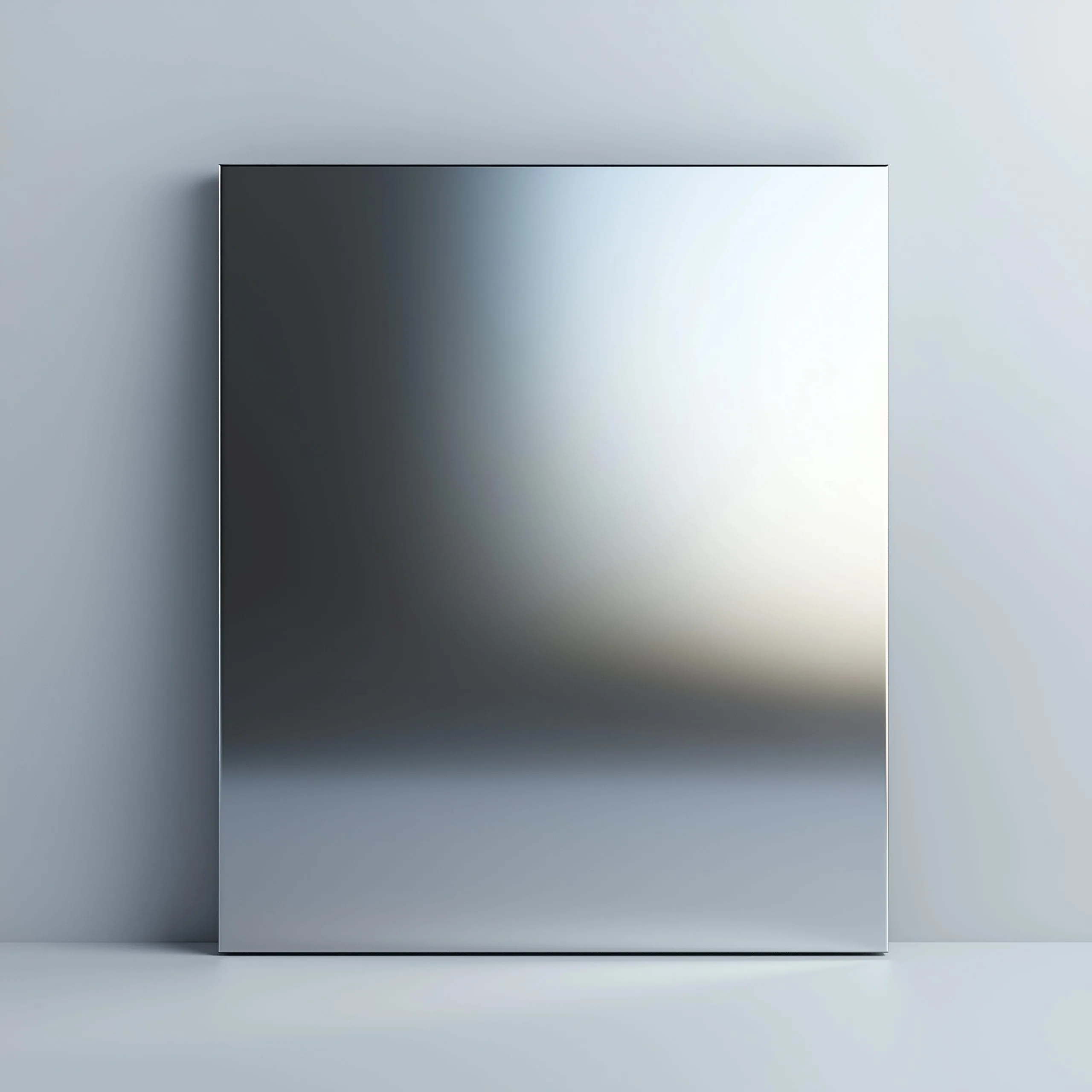 Miroir gris sur mesure