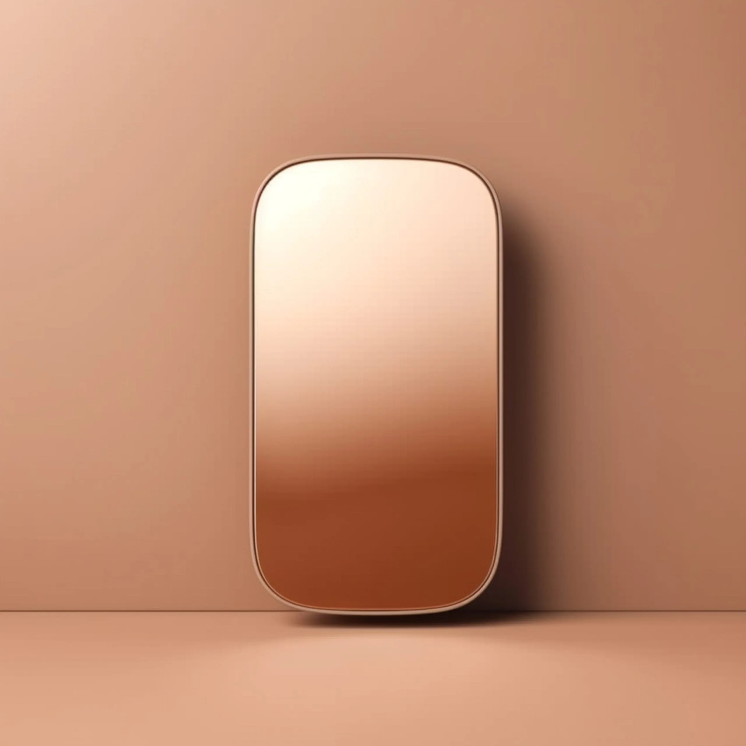 Miroir rose sur mesure