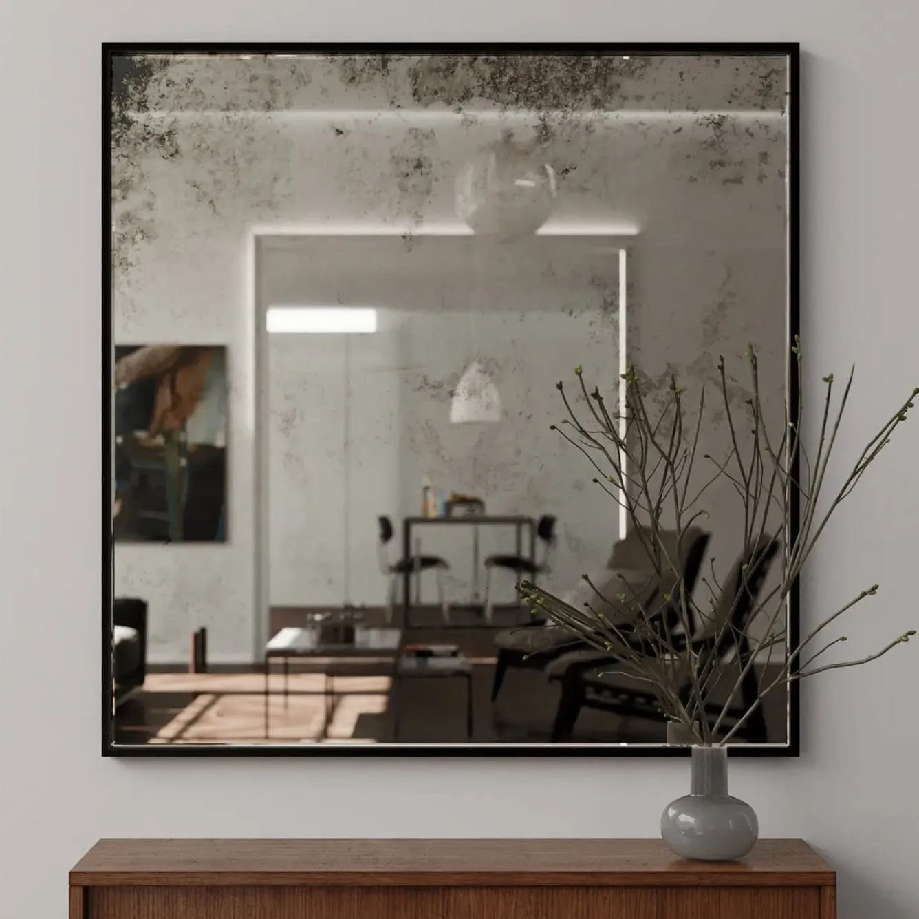 Miroir vieilli sur mesure