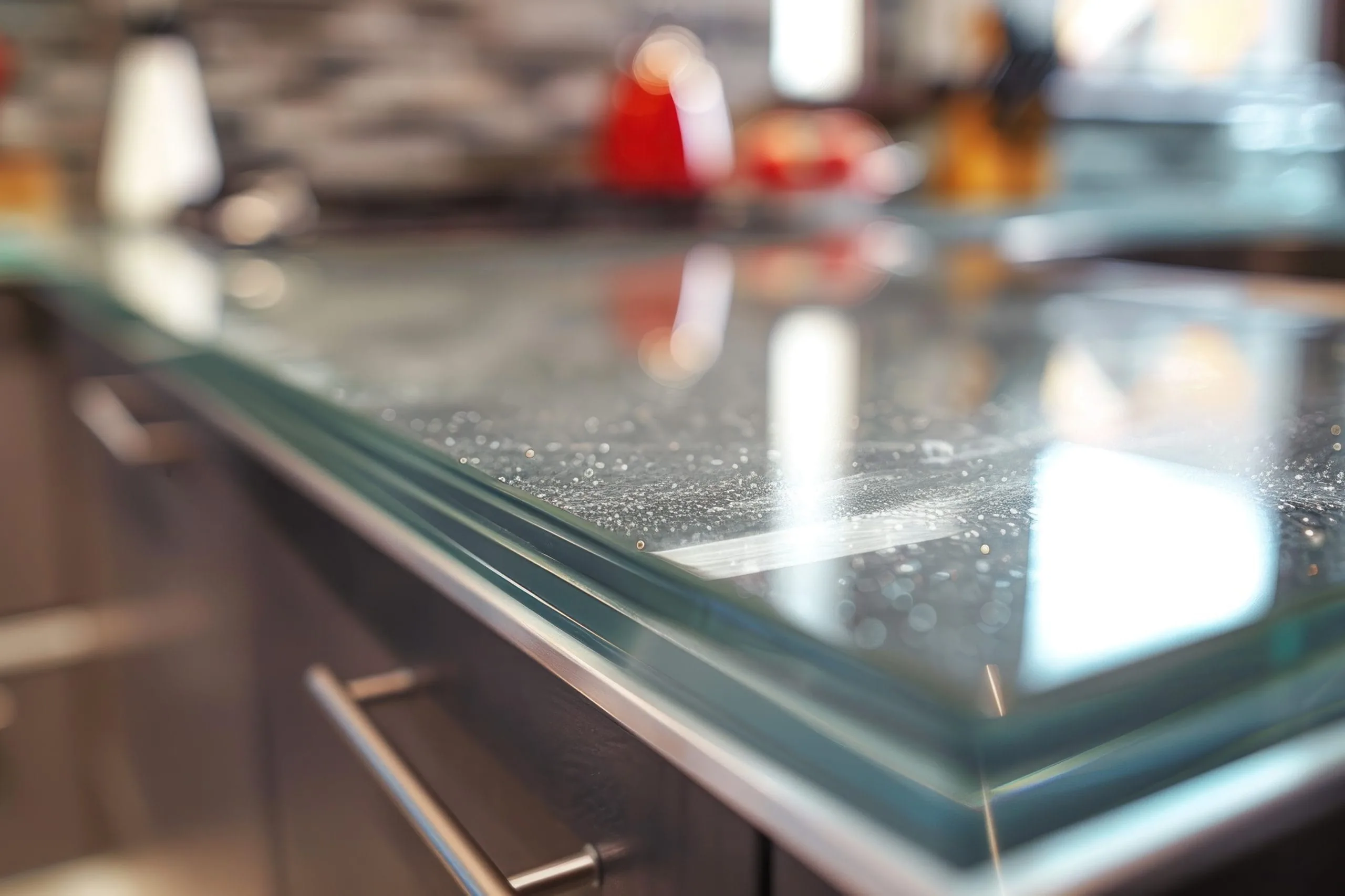 Plaque verre cuisine