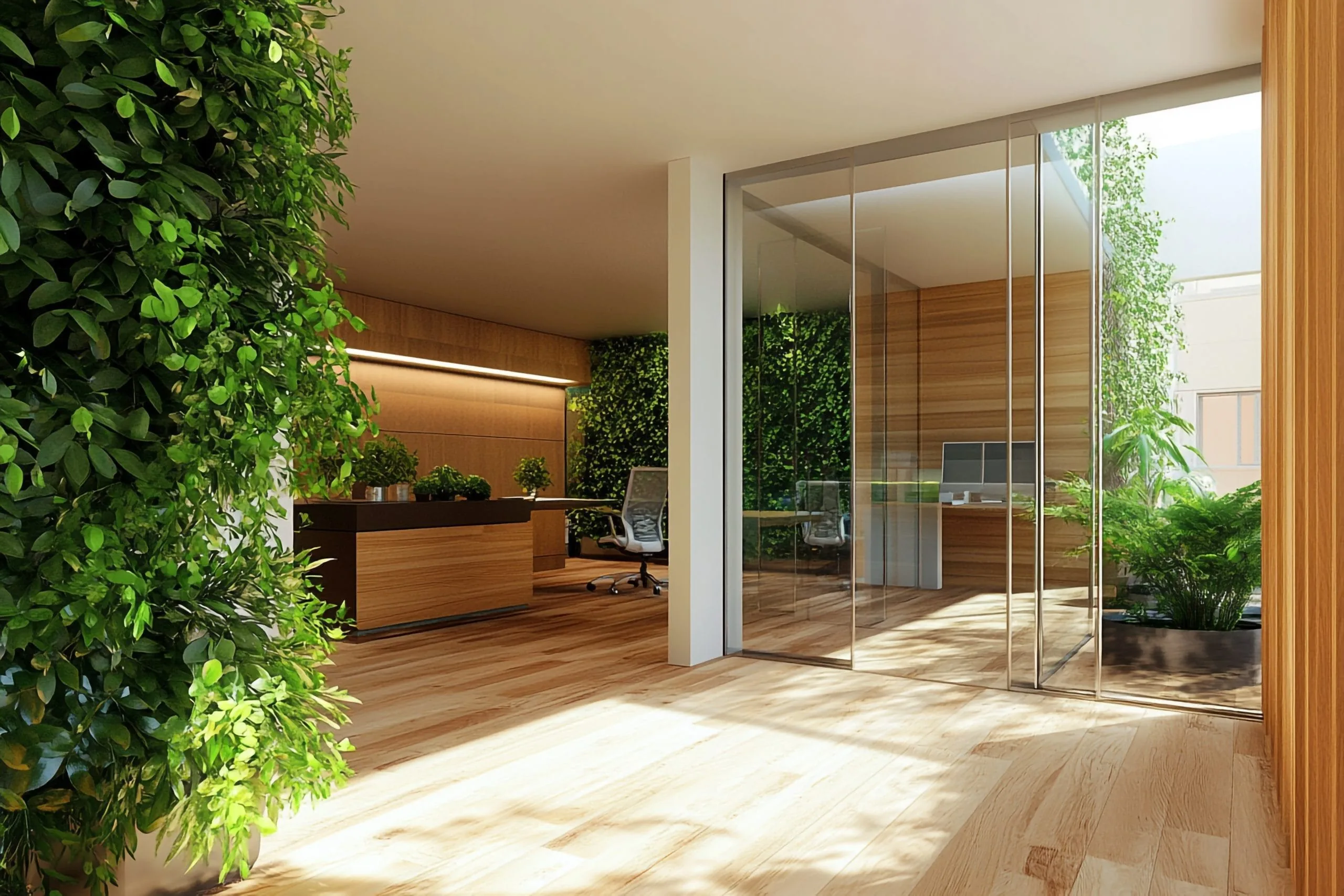 Porte en verre sur mesure