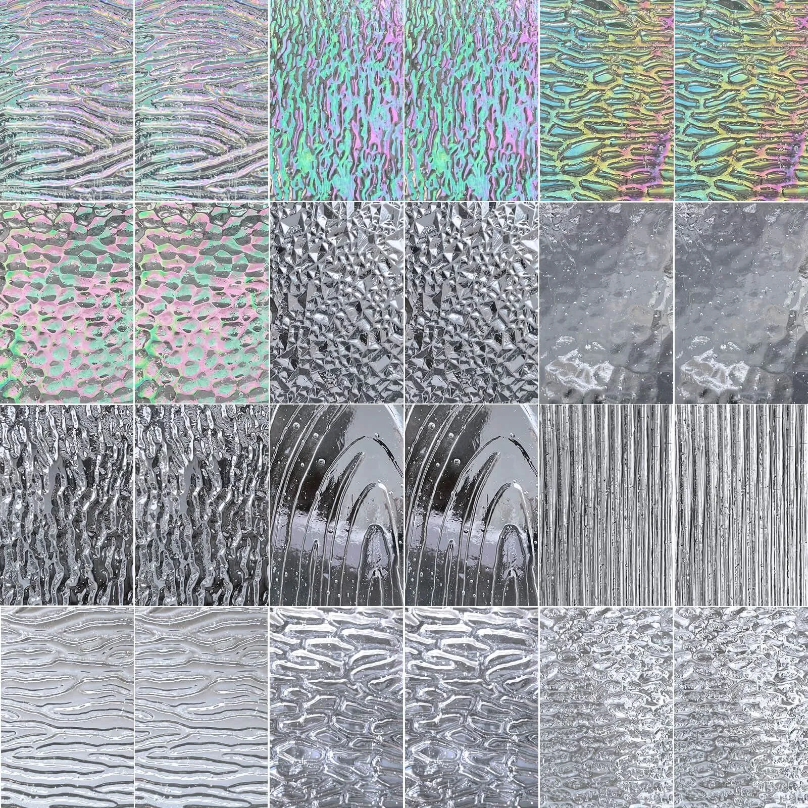 texture du verre
