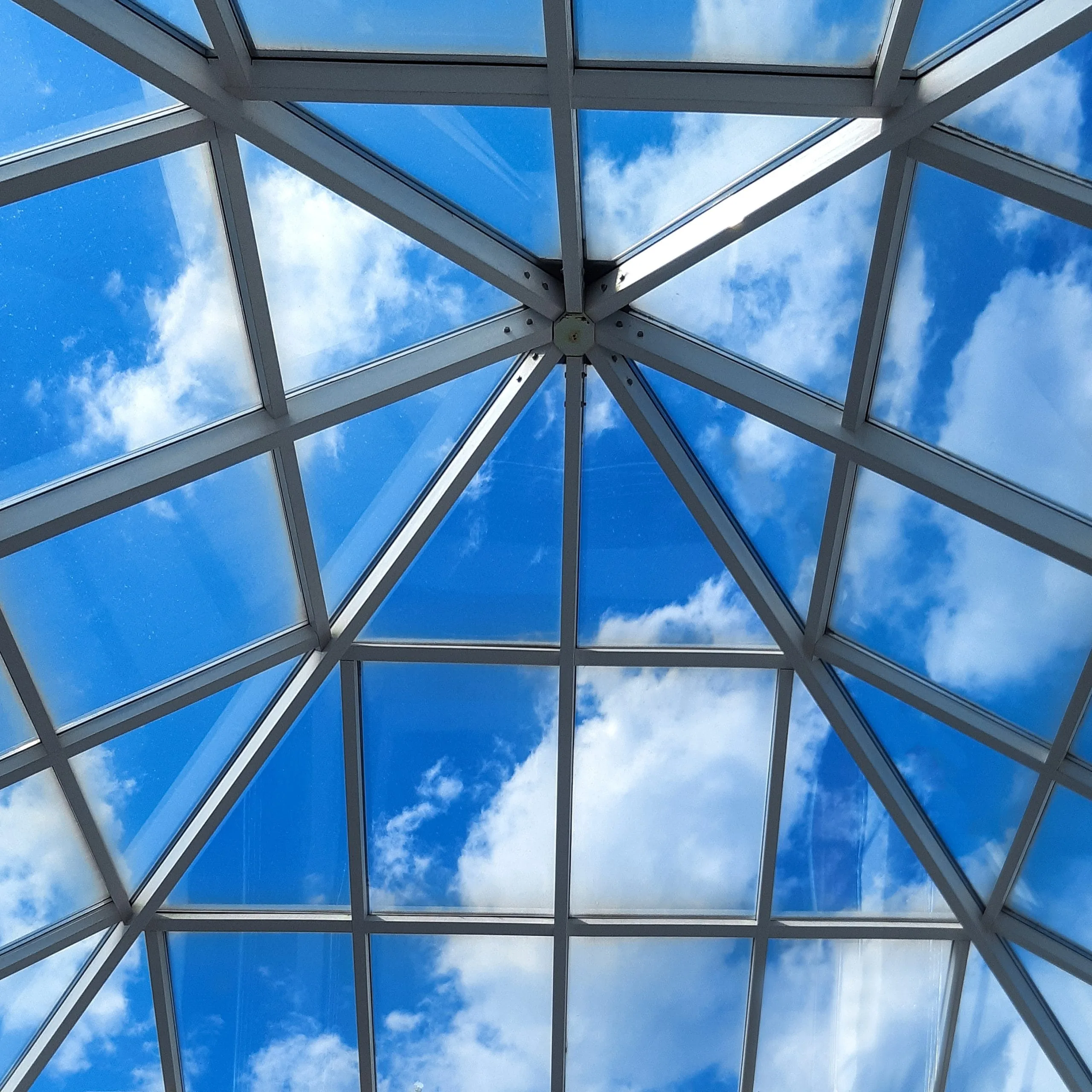 Toiture en verre sur mesure