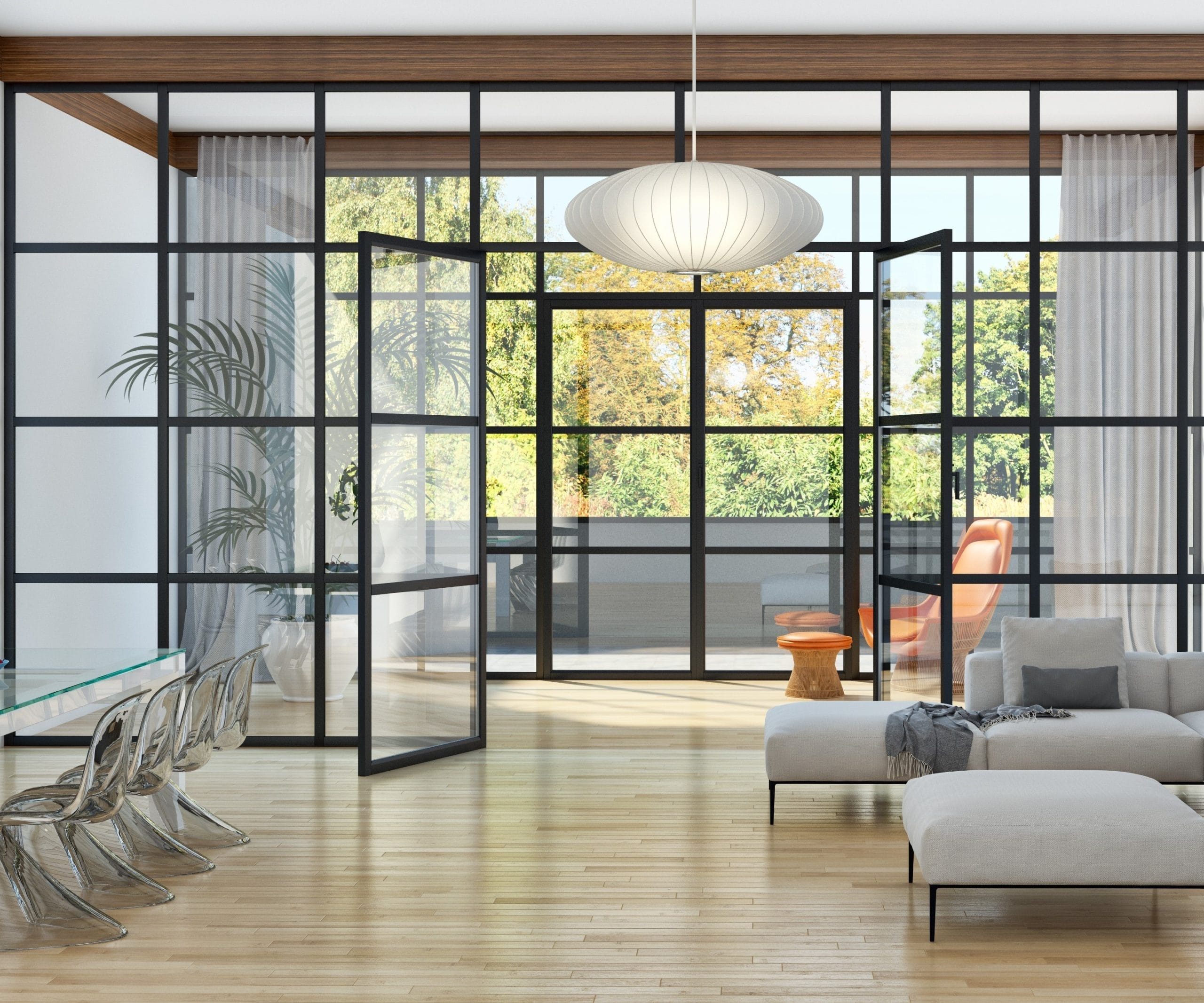 Materiaux et finitions verriere sur mesure